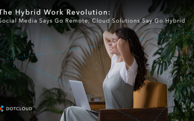 The Hybrid Work Revolution: Social Media Says Go Remote, Cloud Solutions Say Go Hybrid