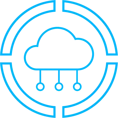 cloud computing service providers icon